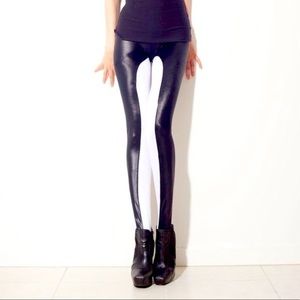 Blackmilk Clothing - Black/White Legs ***SUPER RARE***